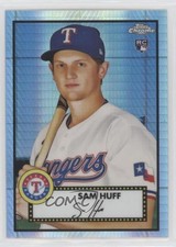 2021 Topps Chrome Platinum Anniversary Mega Box Prism Refractor Sam Huff #5 1s8