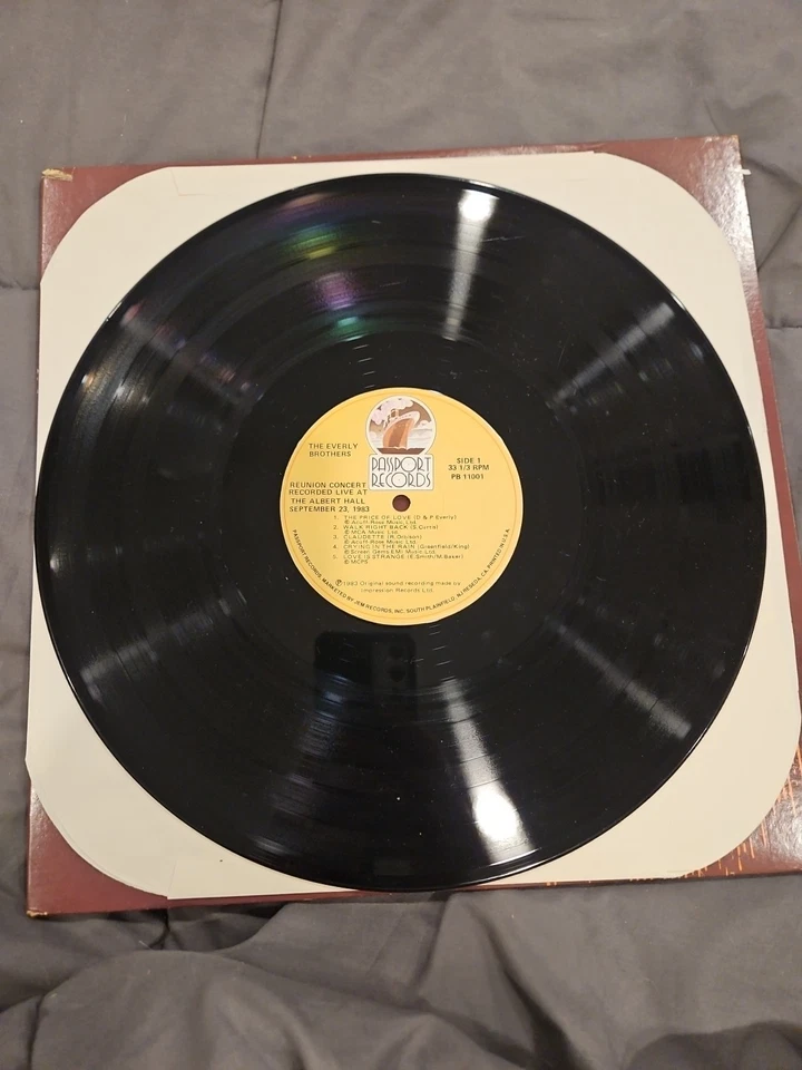 The Everly Brothers – Reunion Concert 2X Vinyl Album Record Foto 4 de 4