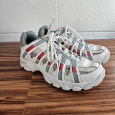 K-Swiss Women's ST429 low Sneaker white/Abyss/Coral Blush size 6.5 Shoes