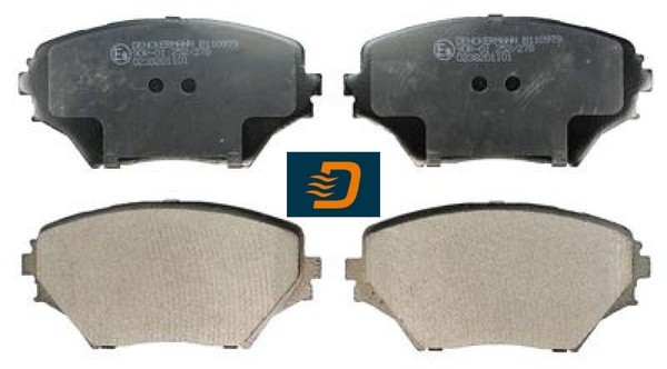 Denckermann B110979 Bremsbelagsatz FüR Scheibenbremse Bremsbelagsatz-image