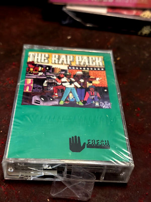 THE RAP PACK - CASSETTE TAPE - SEALED 1987- MINT- OOP- RARE- HIP-HOP ...