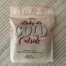 Perfectly Posh Baby It’s Cold Outside Bath Bomb 6 Pack New Sealed