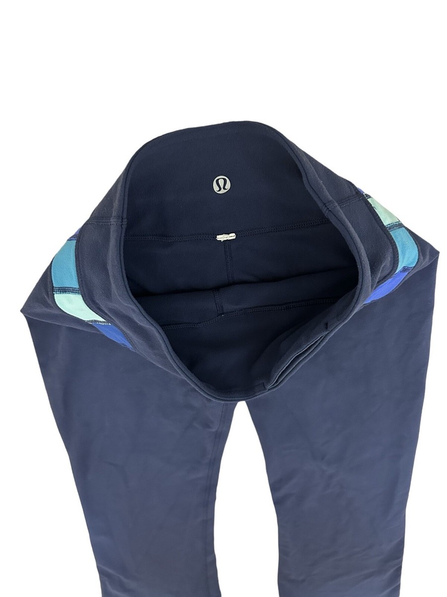 ルルレモン Groove Pant サイズ4 ネイビー Lululemon Groove