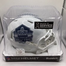 Canton Hall Of Fame 2024 Riddell Salute To Service Football Mini Helmet 