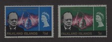 Timbres ÎLES MALOUINES Sc# 158, 159 d'occasion/CTO