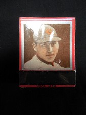 1934 Diamond 2 Match Book unopened cello w/HOFer Billy Herman Chicago Cubs