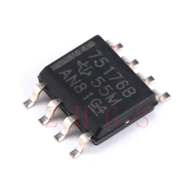 10PCS SN75176BDR SN75176B SN75176 TI SOIC-8 RS-485/RS-422 IC STOCK