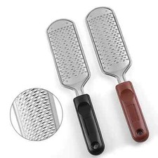 2pc Stainless Steel Pedicure File, Heel Scraper tool Manicure Nail foot grind