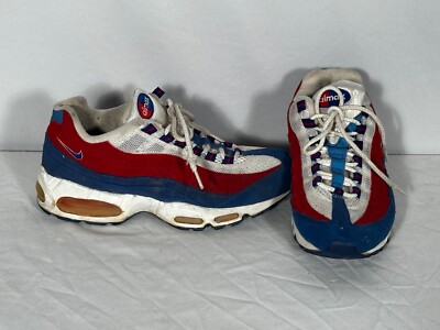 Nike Air Max 95 Women's Size Red White Blue 2004 Running Shoes