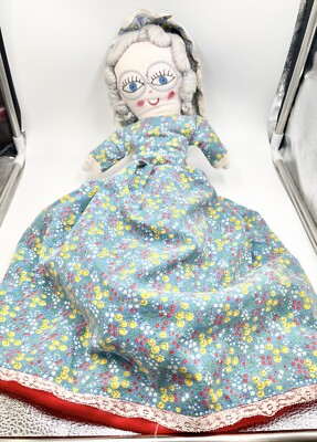Vintage Doll Topsy Turvey Red Riding Hood Grandma Wolf Handmade 20  ***READ***