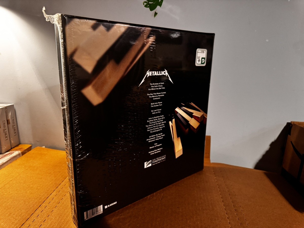 METALLICA & SAN FRANCISCO SYMPHONY - S&M2 (DELUXE BOX 4LP