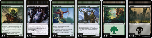 MTG Magic the Gathering 60 Karten Deck - Elfen Deck Schwarz Grün (Elves Tribal) - Bild 4 von 5