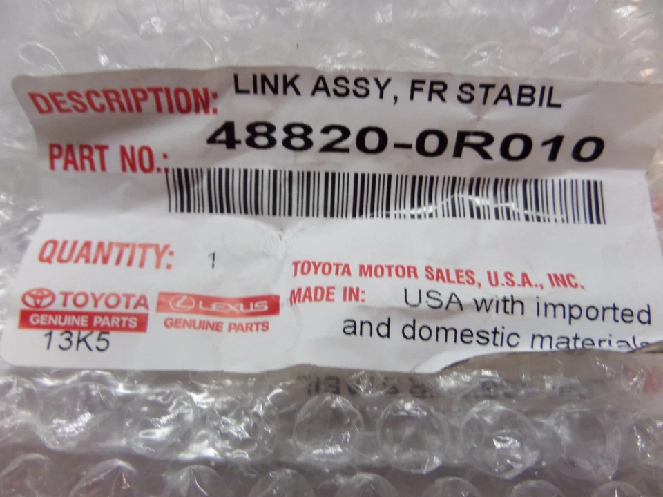 Toyota Rav4 Scion tC xB iM Front Sway Bar Links Genuine OEM OE - Image 4 of 4