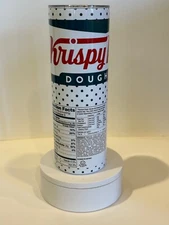 KRISPY KREME DOUGHNUTS 20oz Skinny Insulated Custom Tumbler Lid Straw