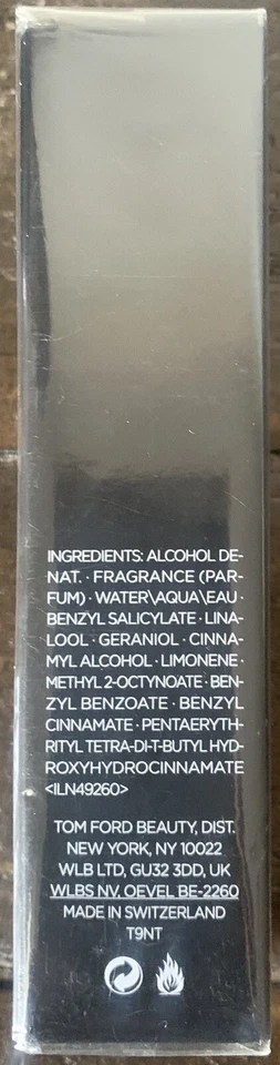 TOM FORD OMBRE COURO PERFUME SPRAY UNISSEX 0,34 Oz/10 ml TAMANHO VIAGEM!!! - Imagem 3 de 4