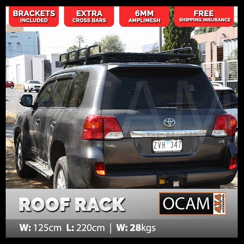 OCAM Aluminium Tradesman Roof Rack for Toyota Landcruiser 200 Series Alloy eBay