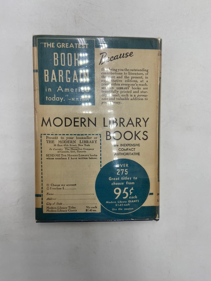 My War with the United States by Ludwig Bemelman Modern Library Book 1941 HC/DJ - Image 3 of 4