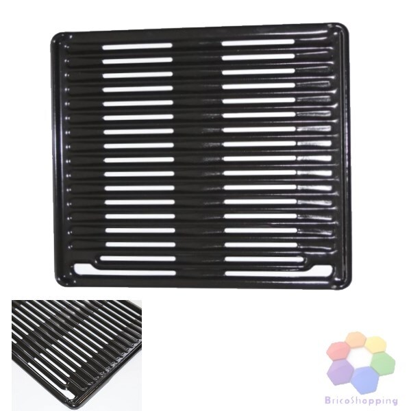 1637 Griglia In Acciaio Smaltato Aperta Barbecue Campingaz Per Series 3 4