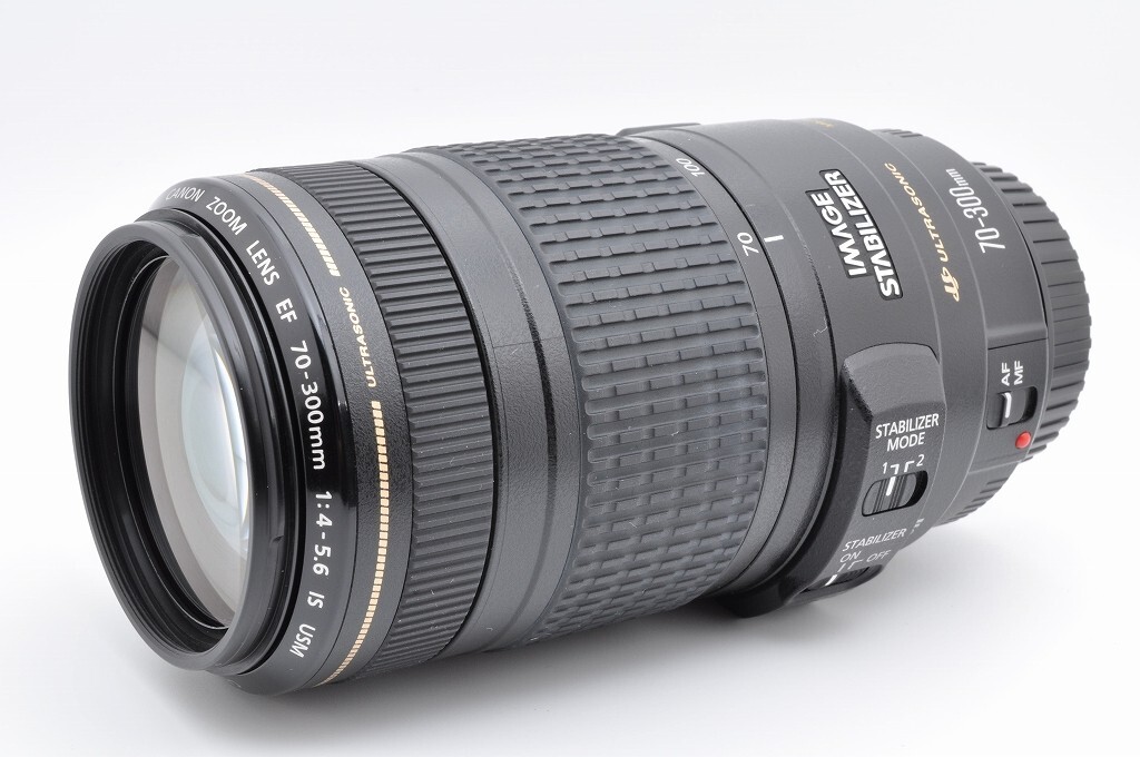 Top Mint] Canon EF 70-300mm F/4-5.6 IS USM Telephoto Zoom Lens