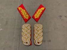 WWII GERMAN HEER ARMY GENERAL INFANTRY SHOULDER BOARDS & TUNIC COLLAR TABS LOT