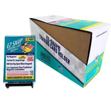 Full Box 25x PRO MOLD 4th Generation 35 pt E-Z Snap Trading Card Holders CH35