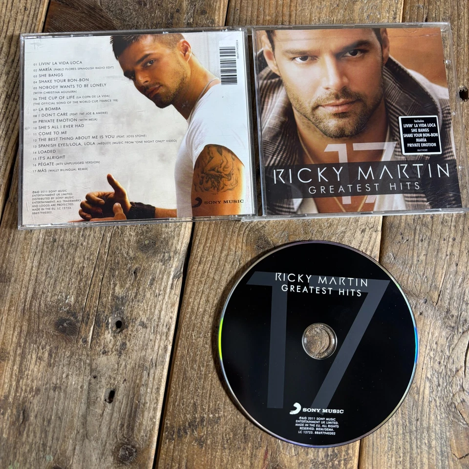 Ricky Martin CD Album (x5) & Single (x2) Bundle/Job Lot/Collection ~Ballad/Latin - Image 2 of 4