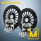 11.5 HARLEY SUPER SPOKE ROTOR AND BRAKE PADS FOR SOFTAIL MODELS FRONT & REAR SET