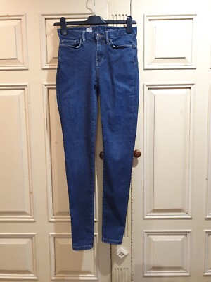 TOMMY HILFIGER COMO RW JEGGING FIT 26/32 UK MID BLUE SKINNY JEANS STRETCH  UK
