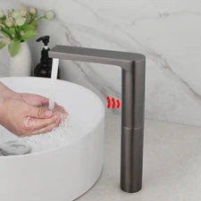 Bathroom Automatic Hand Free Touchless Sensor Faucet Sink Tap Deck Mounted