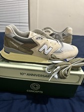Size 10.5 - New Balance 998 Made in USA x Concepts Low Esruc