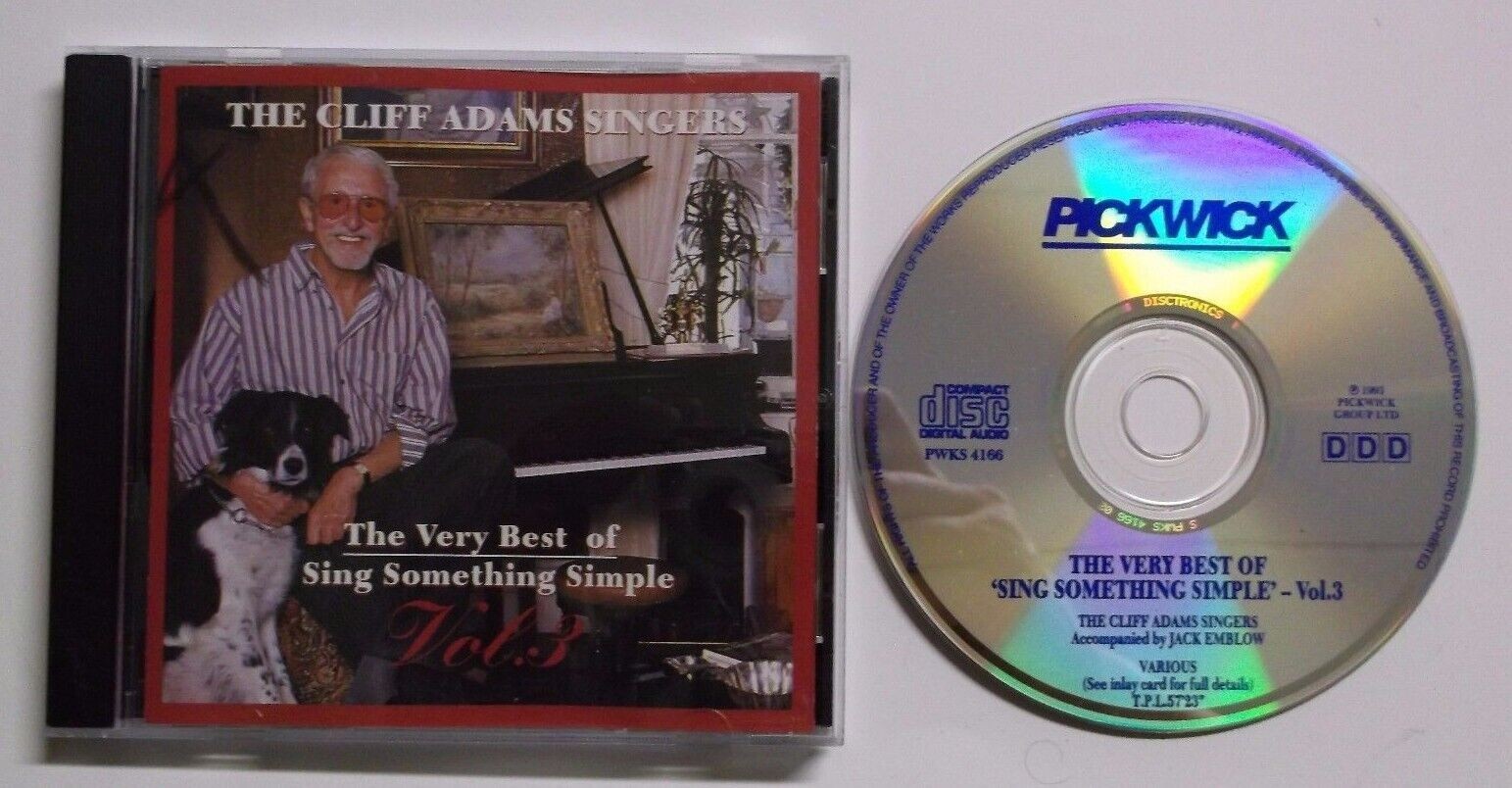 The Very Best of Sing Something Simple Vol 3 - CD ALBUM - Cliff Adams Singers