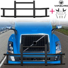 Heavy-duty Front Deer Guard Bumper Bracket Mount Kit For Volvo Vnl 2018-2024 New
