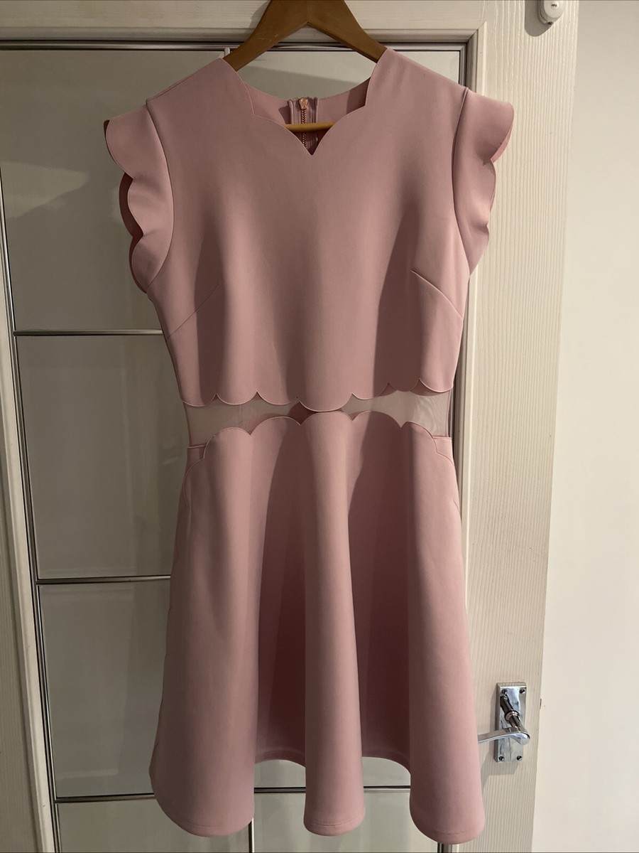 Tunic Dress Ted Baker Pink Scallop Dress Buy Baker By Ted Baker
