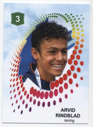 2023 DoC Deck of Cards 3 GREEN Arvid Lindblad racing formula 1 RC Rookie - 第 1/2 張圖片