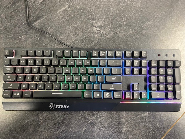 MSI Vigor GK30 RGB Mechanical Feel Gaming Keyboard