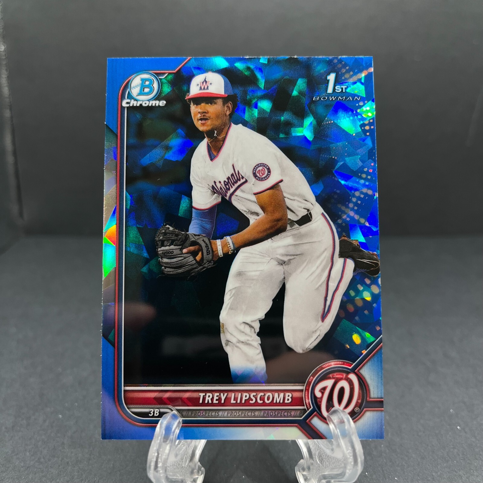 2022 Bowman Chrome Draft Sapphire Edition Trey Lipscomb #BDC-197 QTY