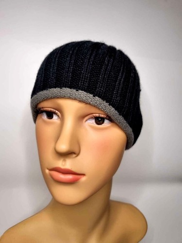 Mujeres Hombres Tejido Acosado Gorro Sombrero Calavera Esquí Lano Cálido Elastizado Gorra - Imagen 5 de 13