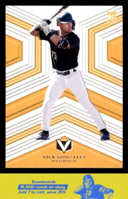 2023 Panini Chronicles Nick Gonzales Vertex RC/Rookie card #30