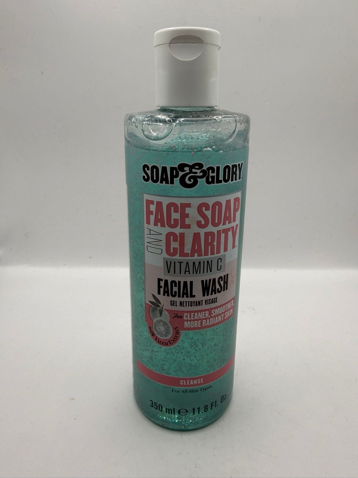 Soap And Glory Face Soap & Clarity Vitamin C Face Wash Full Size 350ml Cleanse