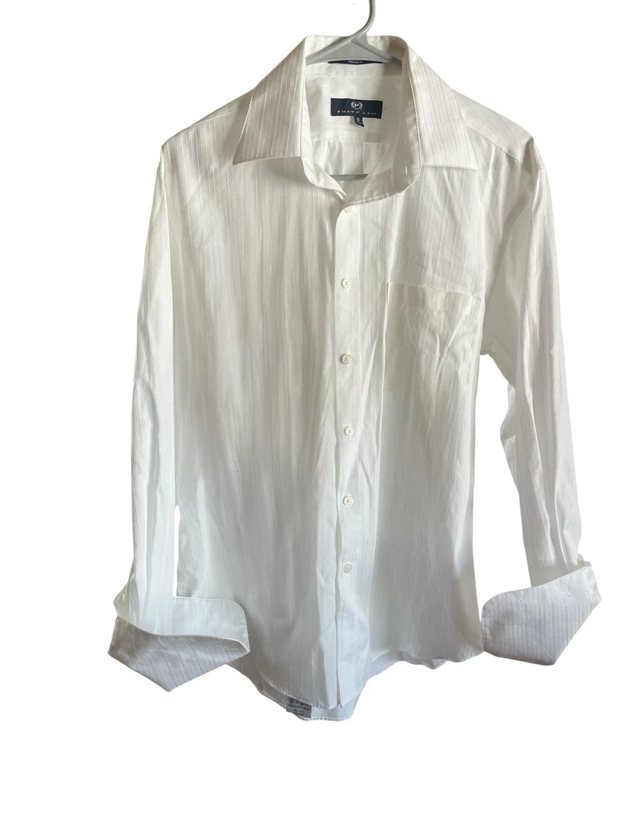 phat farm dress shirts Phat Farm XXL Men's Dress Shirt Phat Print Stripes Long Sleeve
