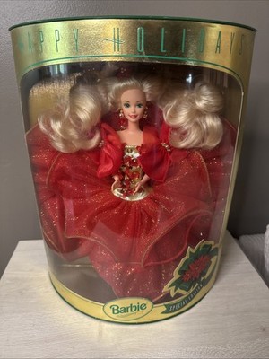 Happy Holidays 1993 Holiday Barbie Doll Special Edition Mattel #10824