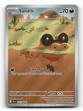Sandile 135/086 - Black Bolt - Pokemon Card NM/M