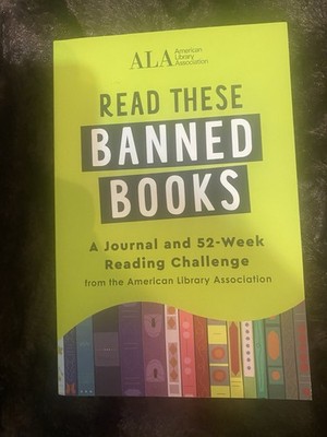 Read These Banned Books: A 52-Week Banned Books Reading Challenge paperback -New
