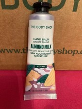 THE BODY SHOP Almond Milk Hand Balm Moisturizes Protects Sensitive Skin VEGAN