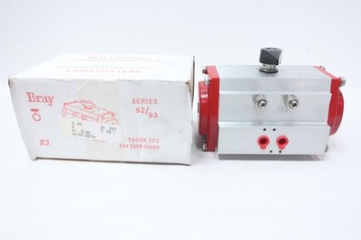 Bray 92-0830-11300-532 Double Acting Pneumatic Valve Actuator 140psi