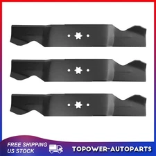 3 Mower Blades For MTD RZT54 742-0677 942-0677 742-0677A 942-0677A