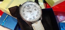 Aviator Ladies Diamond & Pearl Face Watch - Boxed