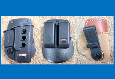 Diamondback DB380 Fobus Paddle Holster, Mag Holder & Desantis Tuk IWB Holster