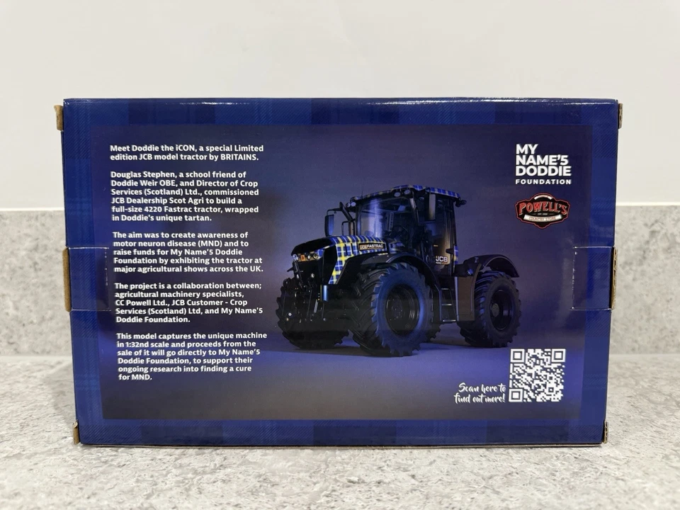 Britains Farm - JCB 4220 Fastrac - My Name's Doddie - 1:32 - 43421 - New/Mint - Image 4 of 4