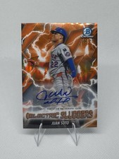 🔥2026 Bowman Baseball Juan Soto Electric Sluggers ES-7 Orange /25 Autograph🔥